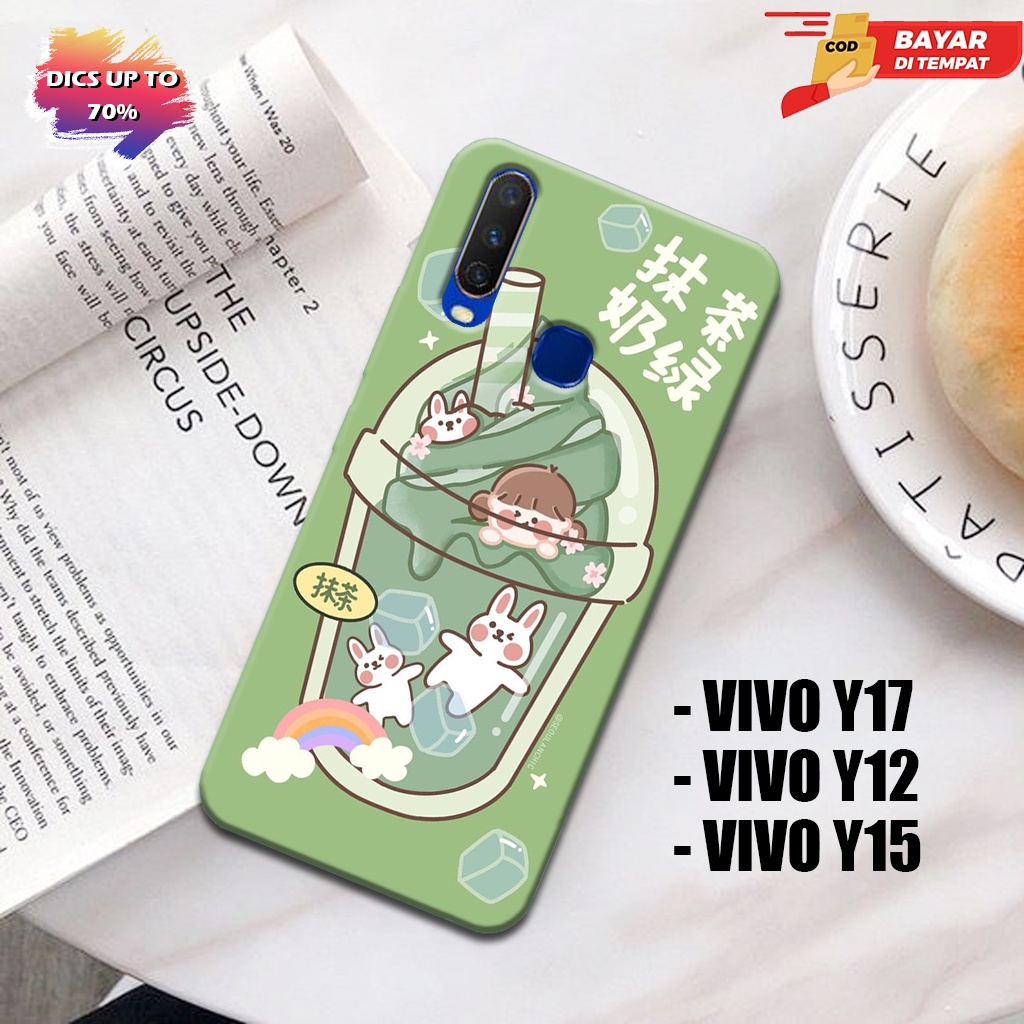 Case Hp Vivo y17/y12/y15  -  Casing Hp Vivo y17/y12/y15  -  Elzora.id - Fashion Case  boba - Case Ce