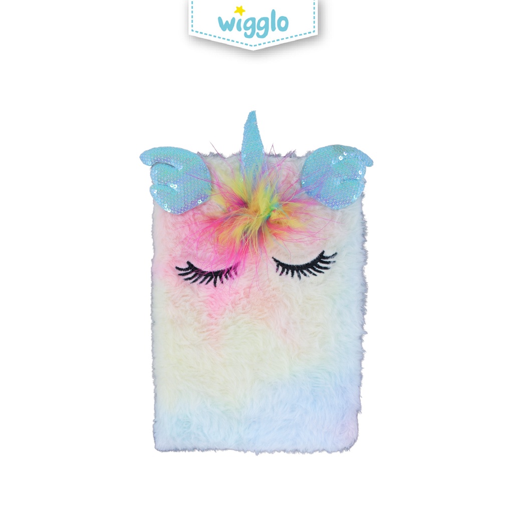 

Wigglo Fantasy Unicorn Blue Notebook A5
