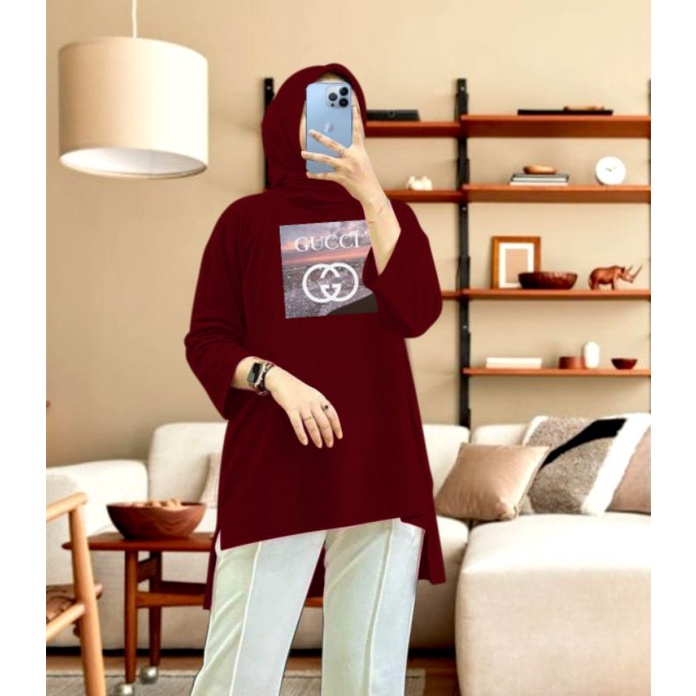 Tunik fashion wanita hijab L XL XXL