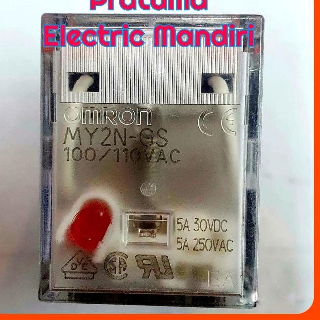 OMRON Relay MY2N-GS MY2N 100VAC 110VAC 100V 110V AC100 AC110 ORIGINAL