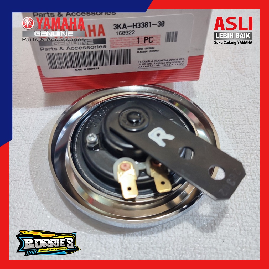 KLAKSON HORN KANAN RX K RX KING NEW PEREDAM 2007 2008 3KA-H3381-30
