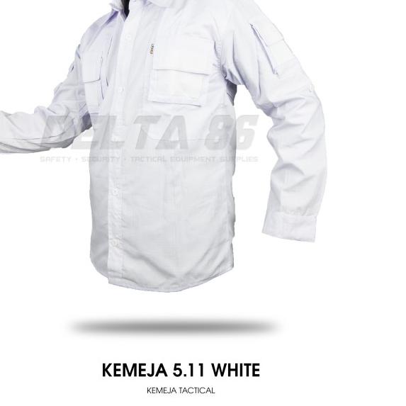 Kemeja Tactical 5.11 Kemeja 511 - Putih, S