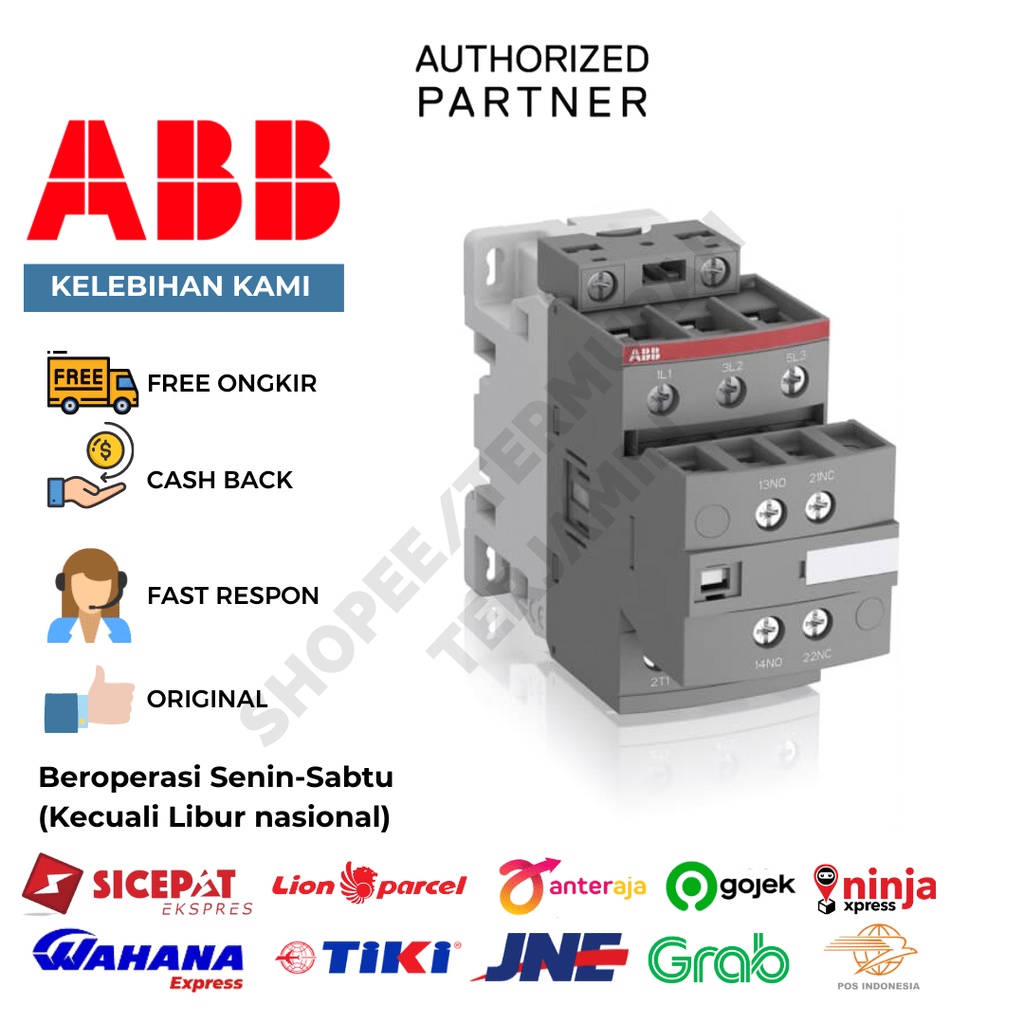ABB 1SBL277001R1211 AF30-30-11-12 48-130V 15KW 1NO 1NC