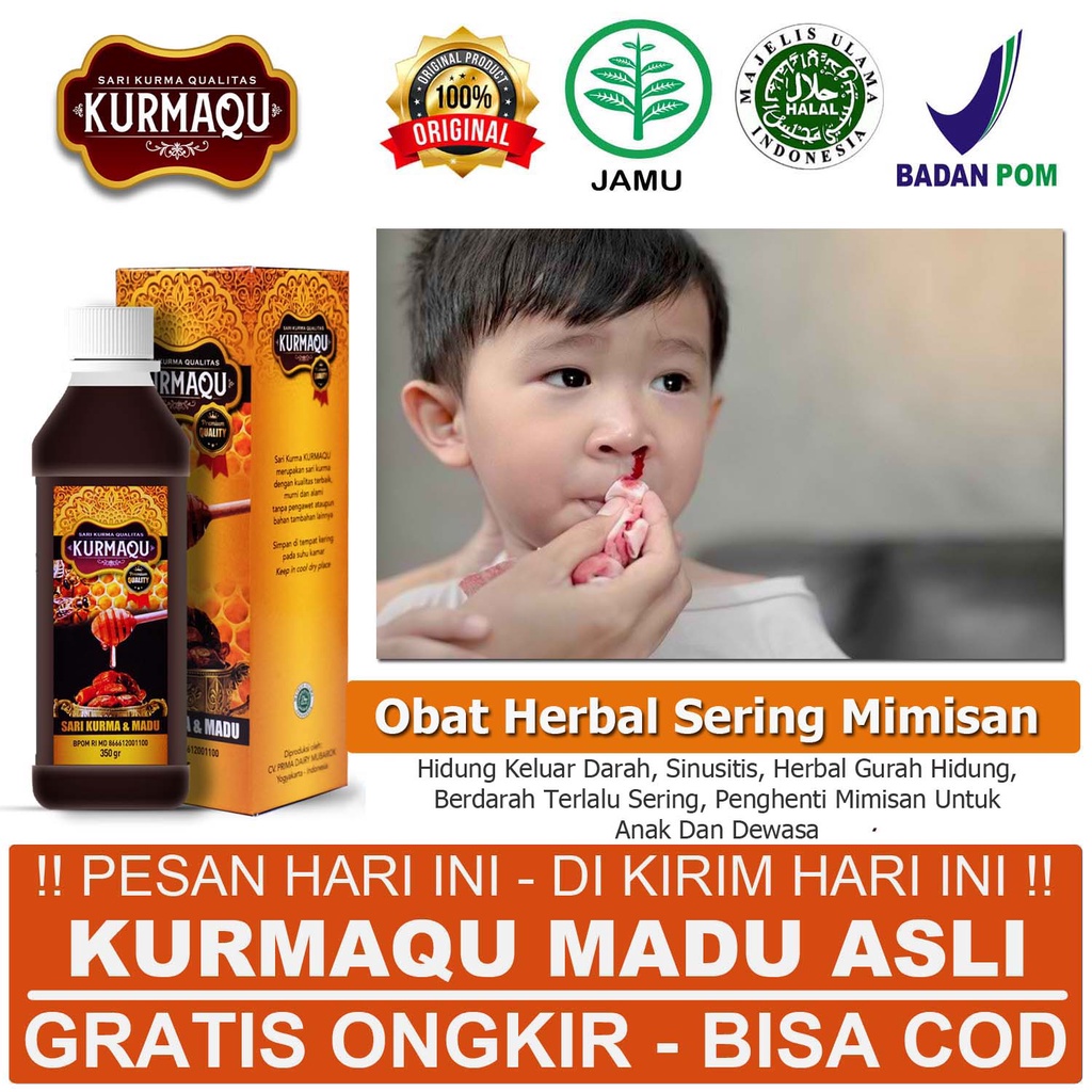 Jual Obat Sering Mimisan Hidung Keluar Darah Sinusitis Herbal Gurah Hidung Berdarah Terlalu