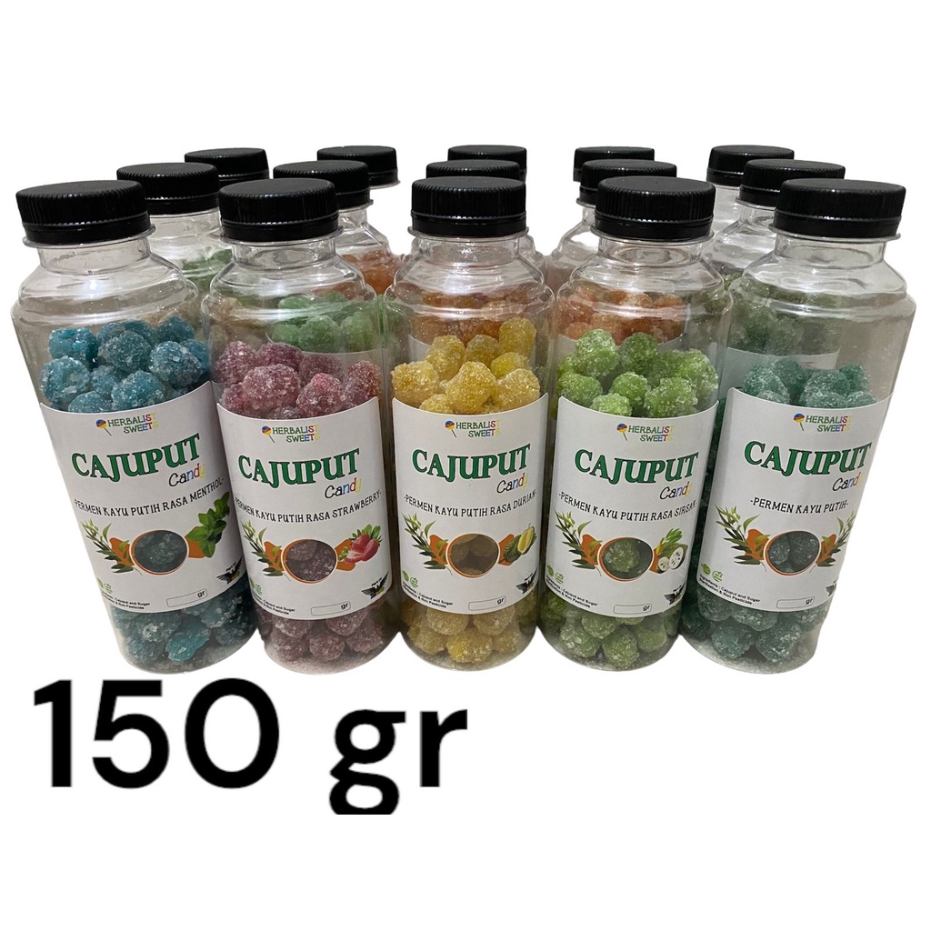 

permen minyak kayu putih 18 rasa cajuput candy ras buah buahan lengkap kemasan 100gr dan botol 150gr