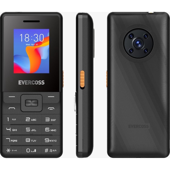 EVERCOSS N1F Feature Phone CandyBar HP Murah Garansi Resmi