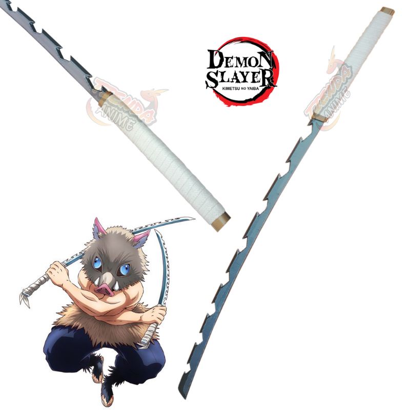 katana kayu inosuke termurah demon slayer