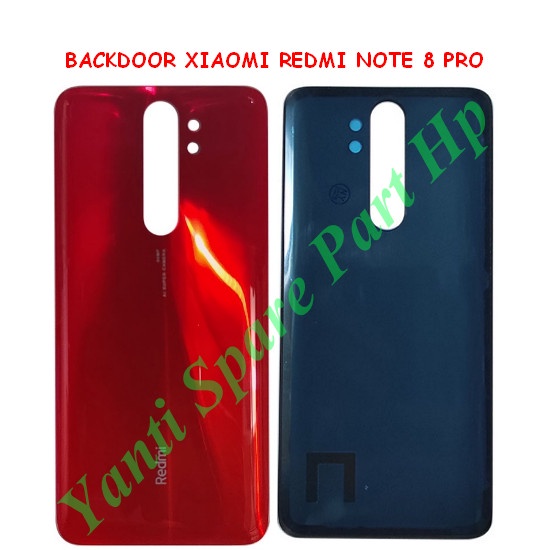 Backdoor Tutup Belakang Xiaomi Redmi Note 8 Pro Original Terlaris New