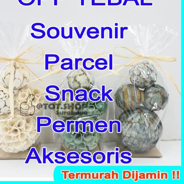 

100pcs OPP TEBAL UKURAN 35 x 50 PLASTIK KEMASAN TEBAL BENING Tanpa Lem
