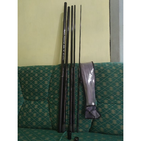 Tegek Kenzi Black Panther 4506 + Karet bakar + Jagrak adjustable