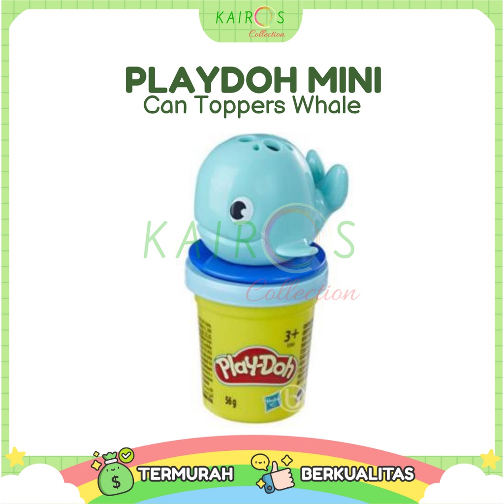 PlayDoh Mini Can Toppers Whale