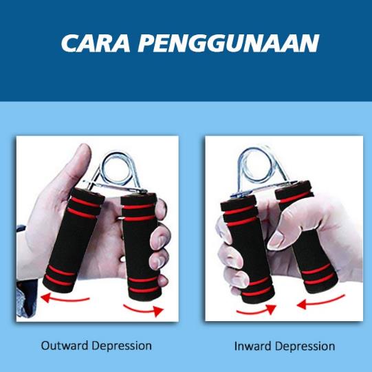 Hand Grip Alat Olahraga Latihan Otot Tangan Jari