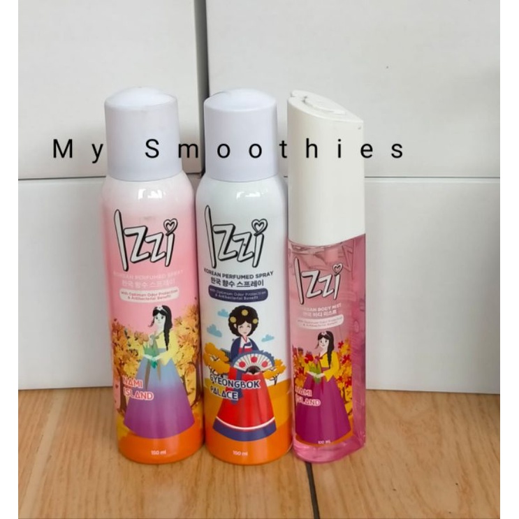 Jual Izzi Korean perfumed spray / izzi Korean body mist Shopee Indonesia