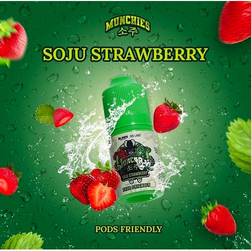 LIQUIDS MUNCHIES V2 SOJU STRAWBERRY 30ML PODSFRIENDLY