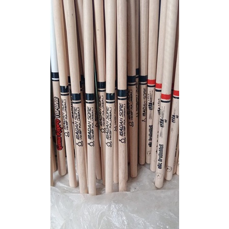 10 Pasang Stick Drum Custom Kayu Campole