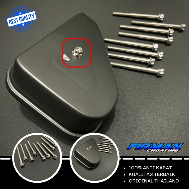 PROBOLT BAUT TUTUP BOX FILTER M6x70 DRAT 10 7CM 1 KUNCI &amp; 2 KUNCI (Harga 1 Biji)