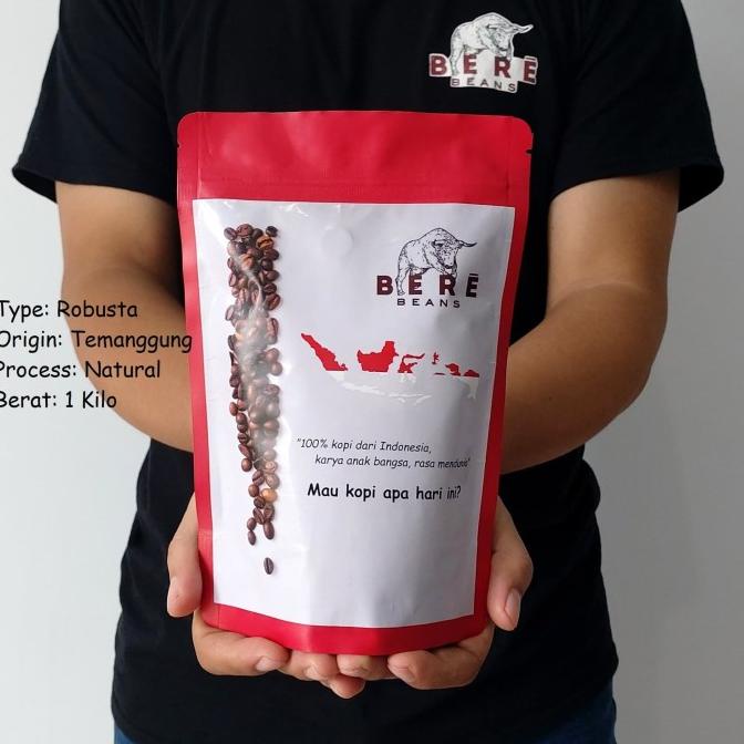 

Kopi Robusta Temanggung Jawa 1 KILO 1KG Bubuk / Biji Coffee Bean Beans