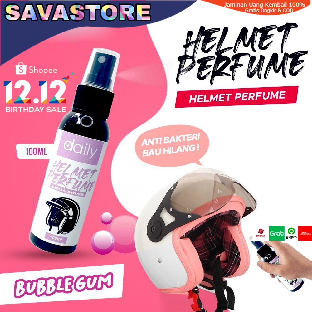 PARFUM HELM PENGHILANG BAU HELM - DAILY HELMET PERFUME - AMPUH MENGHILANGKAN BAU HELM - ANTIBACTERIAL