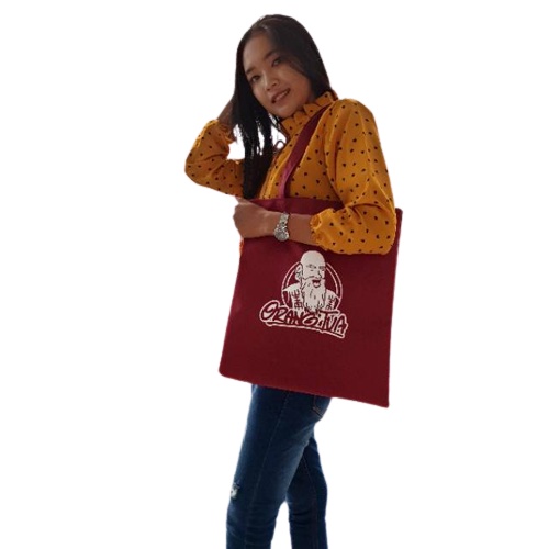 FRESHY - Tote Bag Orang Tua Tote Bag Semi Kanvas