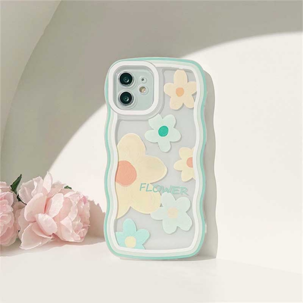 Soft Case TPU Motif Bunga Ungu Untuk OPPO A57 2022 A17 A17K A77S A16K A16 A16E A55 A95 A96 A76 A12 A5s A15 A54 A7 A53 A3s A31 A52 A92 F9 F11 Reno 5F