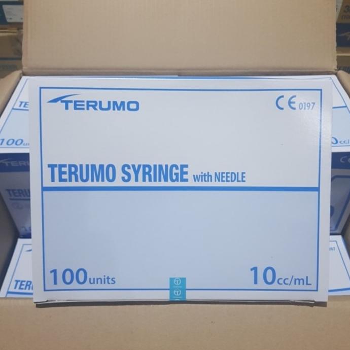 Spuit 10cc TERUMO/ Syringe 10 cc terumo / Terumo 10cc