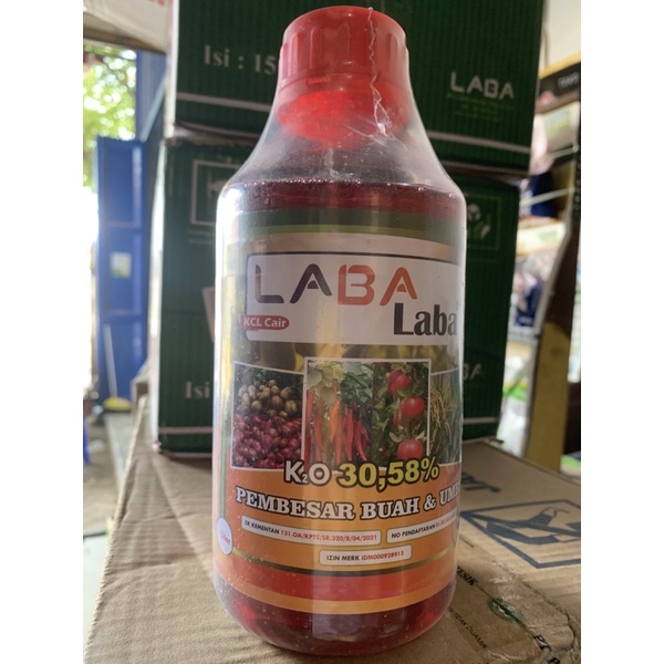 Pembesar Buah & Umbi KCL LABA Cair 1 Liter