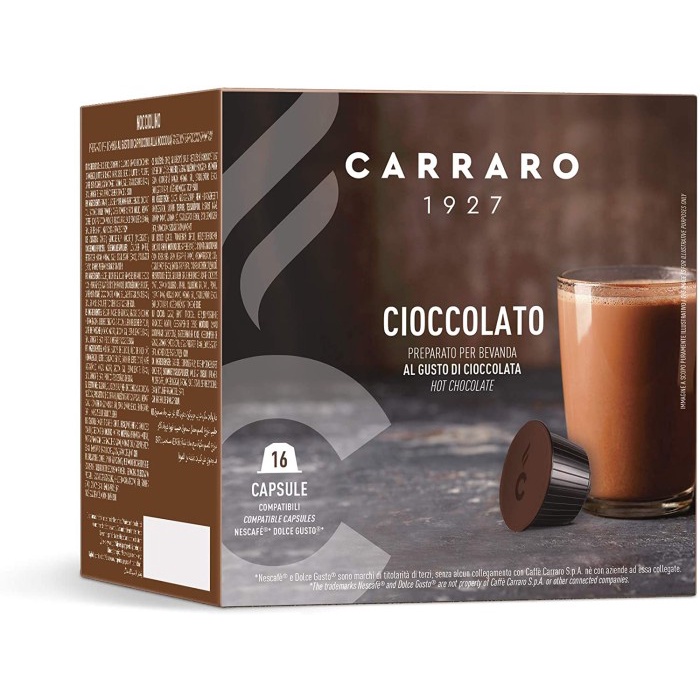 

CARRARO CIOCCOLATO - KAPSUL DOLCE GUSTO HOT CHOCOLATE