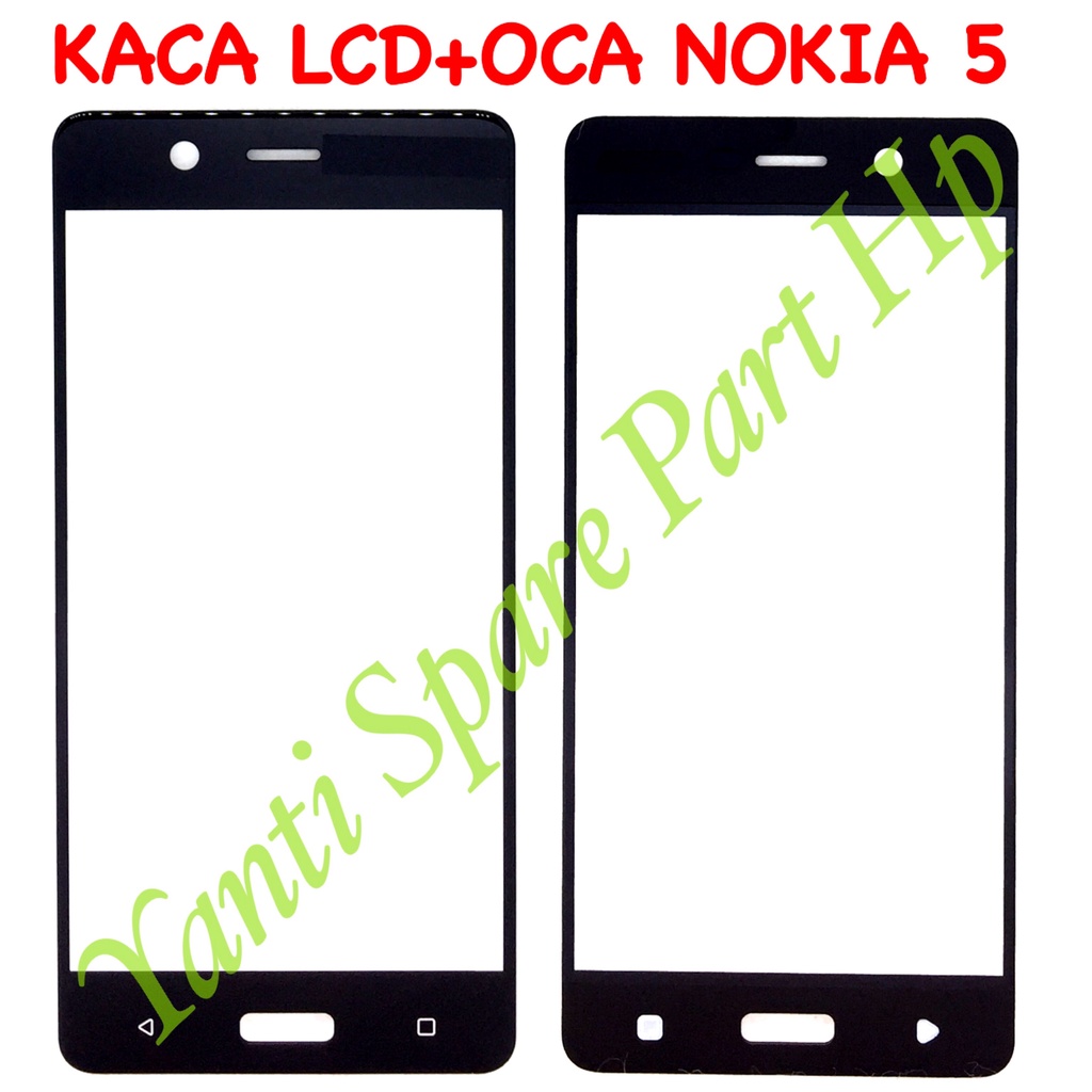 Kaca Lcd Plus Oca Nokia 5 Original Terlaris New