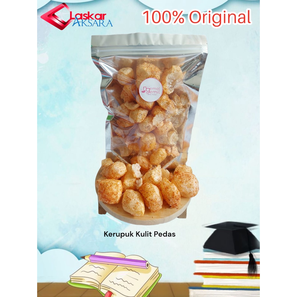 

Krupuk kulit Asli Rasa Pedas Dorokdok Kulit Sapi Kerupuk Balado Pedes / Premium