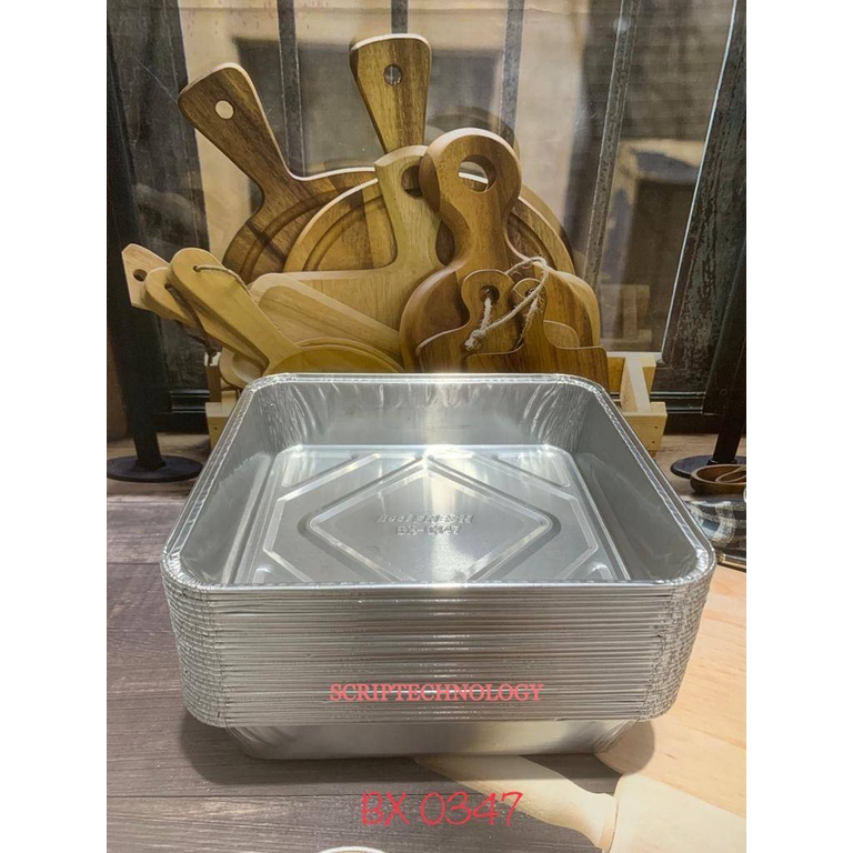 Wadah Aluminium Foil Tray BX0347 BX-0347 1440mil