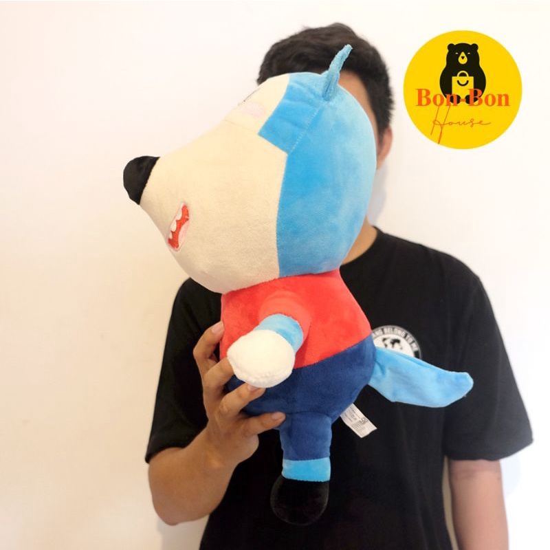 Boneka Wolfoo Srigala Dog Anjing 38cm boneka kartun kado hadiah ultah anak