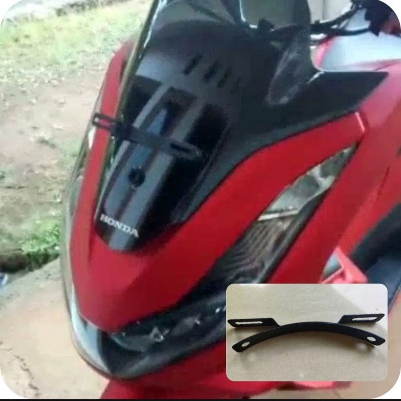 Breket Dudukan Plat Nomor Depan Honda ADV 160 PCX 160 &amp; PCX 150