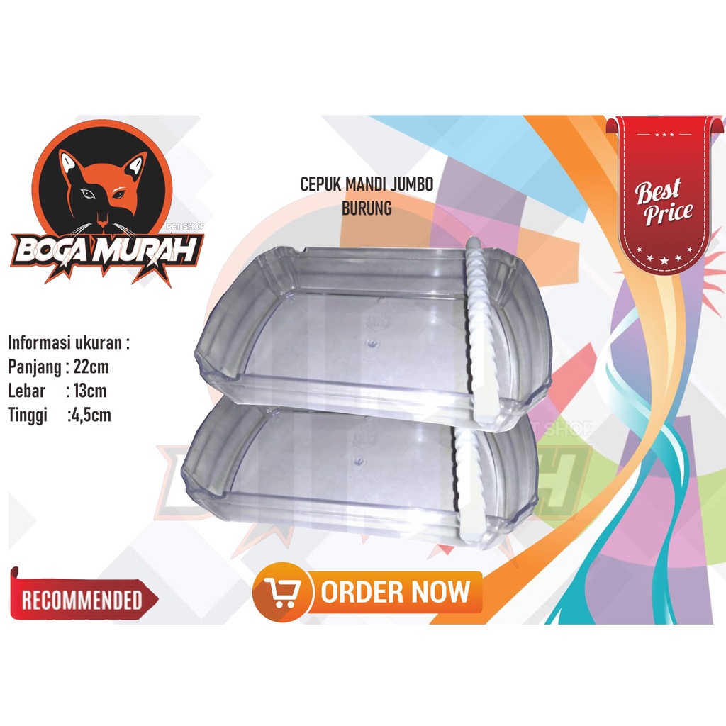 Cepuk Pemandian Burung Jumbo tempat mandi burung besar