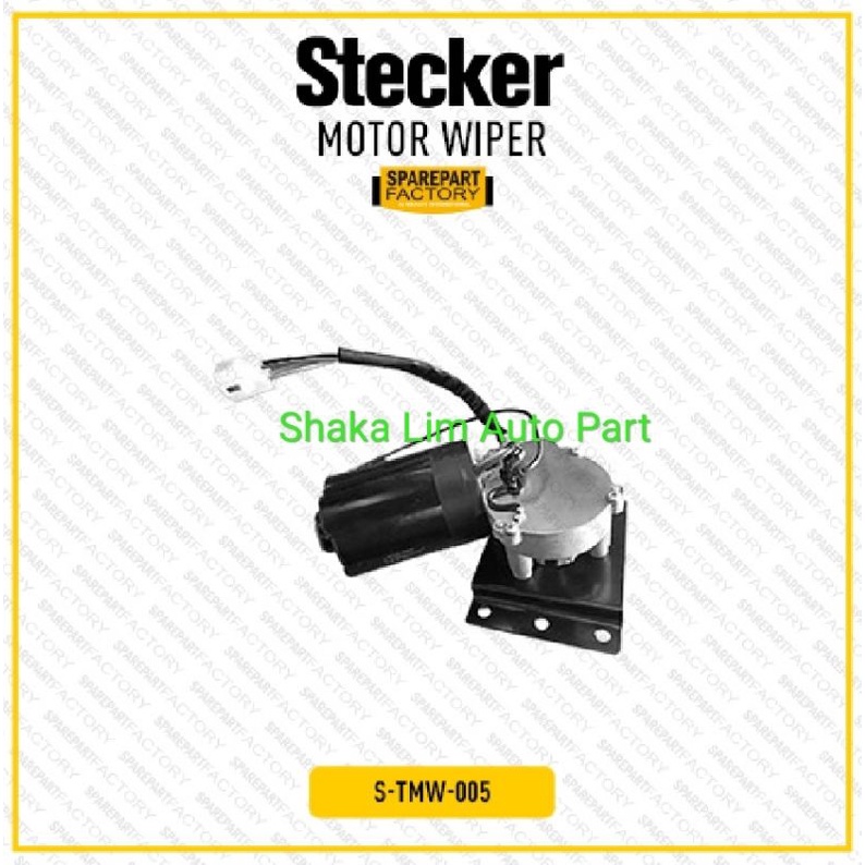 Motor Dinamo Wiper Toyota Kijang Super 5K KF40 Grand Extra Rover Jantan 85110 - 90P00 STECKER