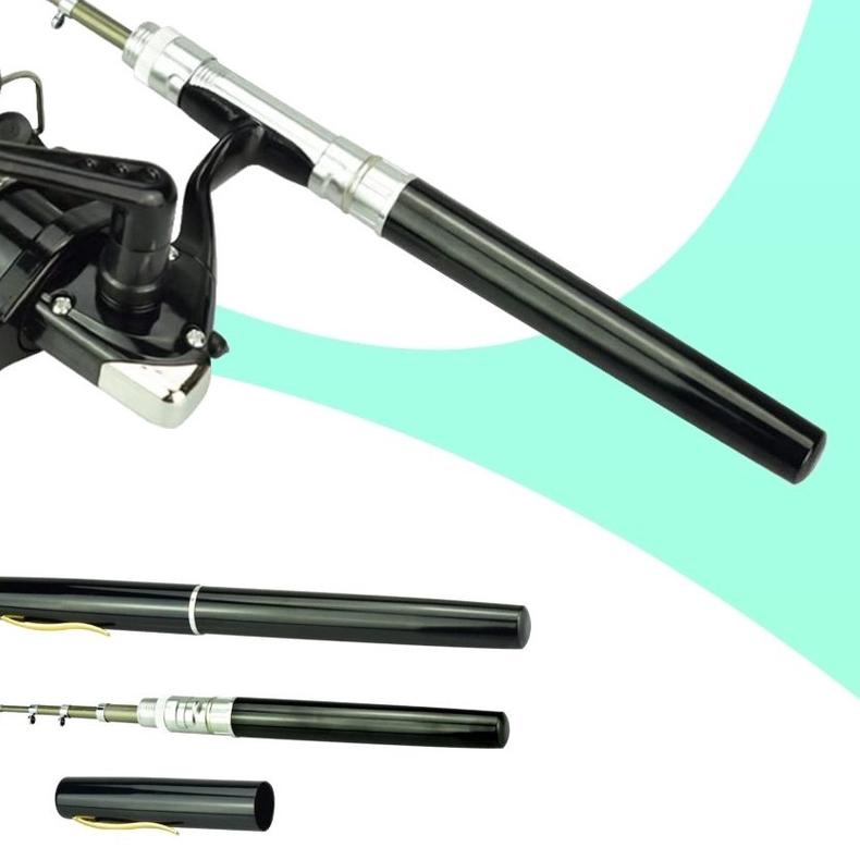 NVsport Joran Pancing Set Setik Dan Reel Perlengkapan Casting Alat Pancing Lengkap Stik Rill Kerekan