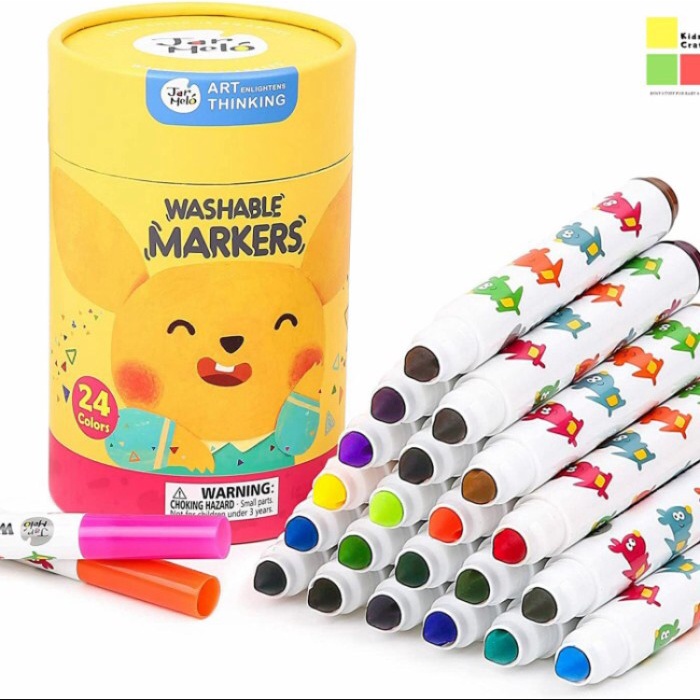

JAR MELO JOAN MIRO BABY ROO WASHABLE MARKERS - NonToxic 12pcs