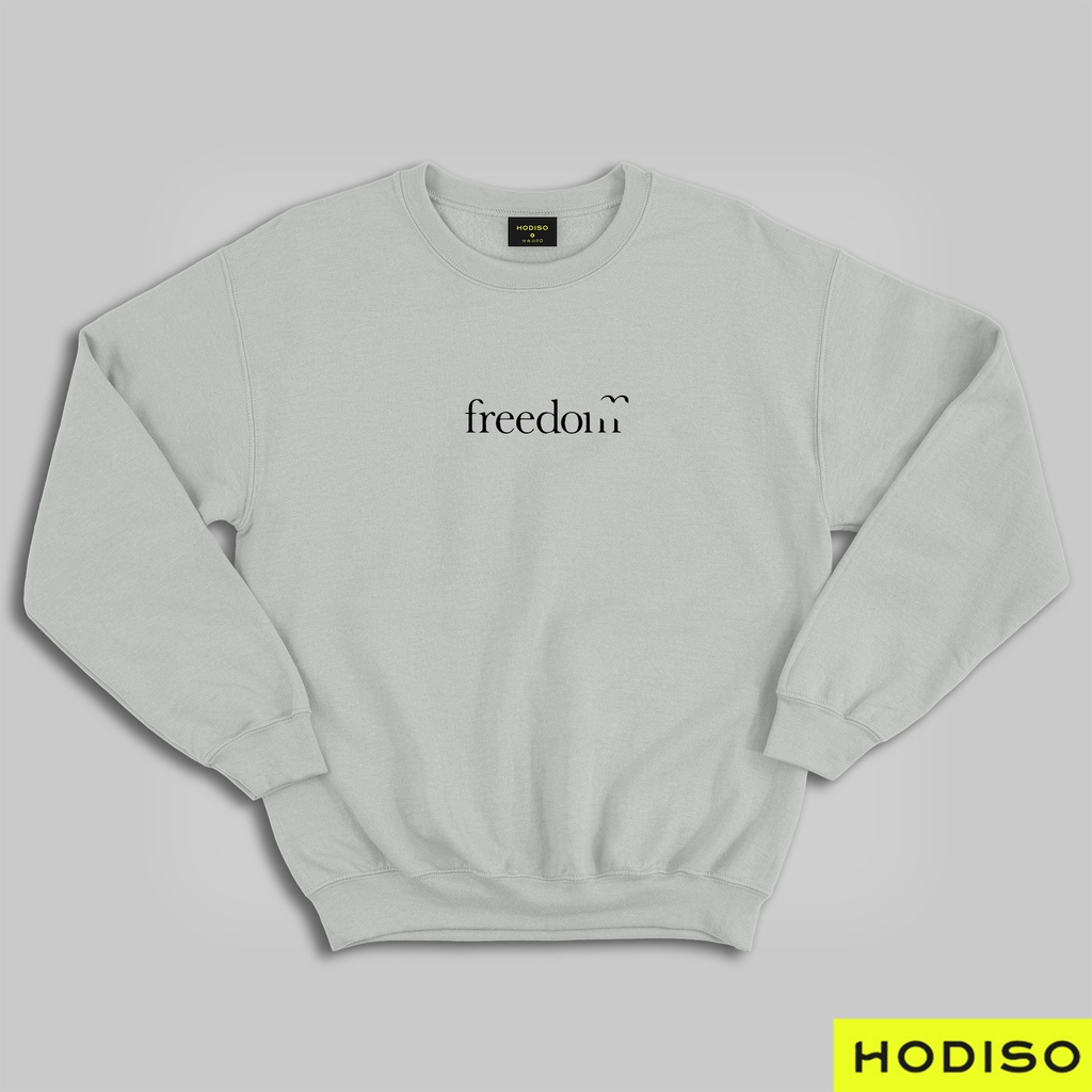 HODISO - Freedom (bordir) Crewneck Sweater