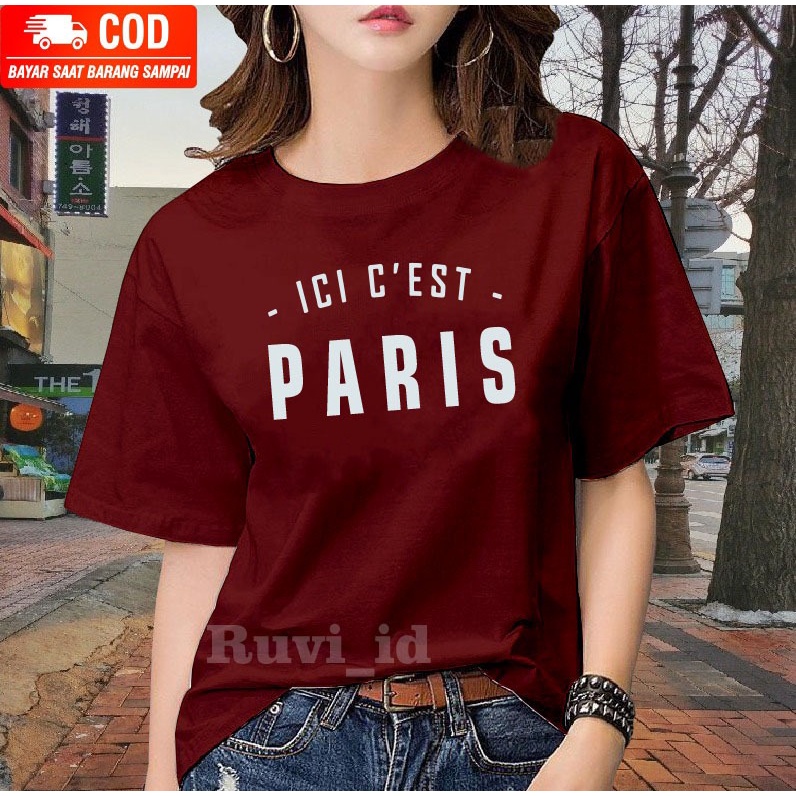 Ruvi_id-KAOS WANITA / BELI 3 GRATIS HEADSET EXTRA BAS / KAOS PARIS / KAOS WANITA OVERSIZE / KAOS KATUN COMBED / KAOS WANITA KEKINIAN / KAOS DISTRO / KAOS WANITA LENGAN PENDEK / KAOS WANITA IMPORT / KAOS WANITA &amp; PRIA / ATASAN REMAJA / KAOS MURAH