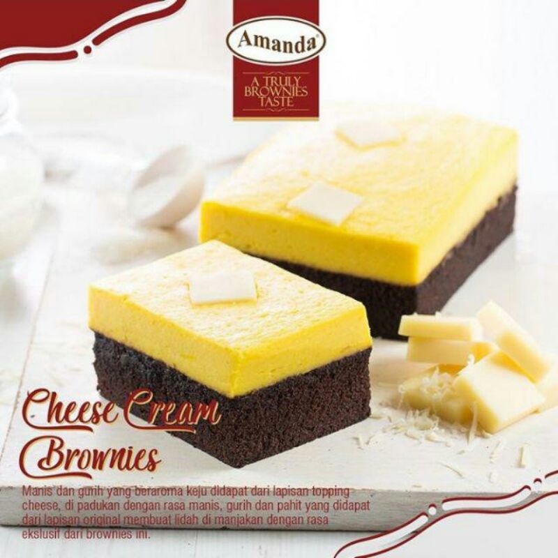 

Amanda Brownies Cheese Cream Kukus