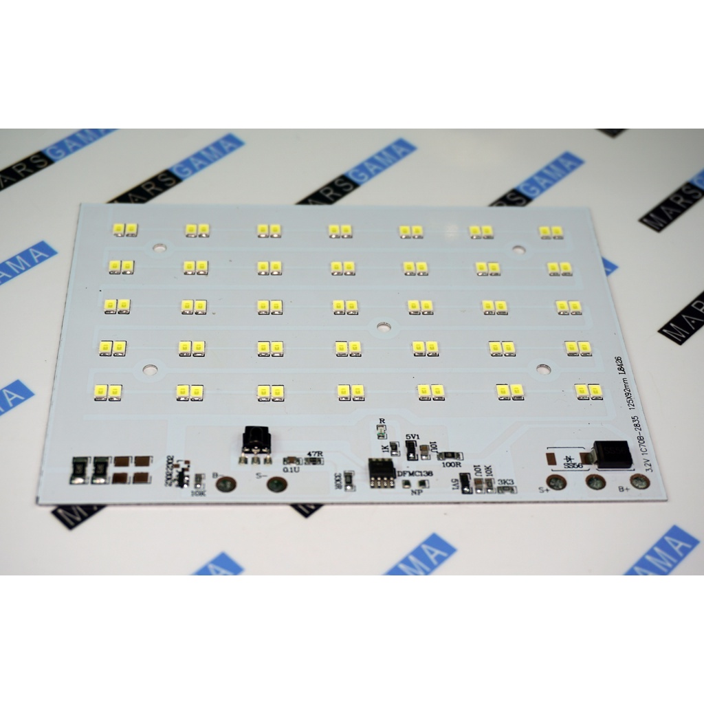 PCB Papan Led  SMD 2835 Input 3.2v - 3.65v lifepo4 32650 DIY Led Solar Panel