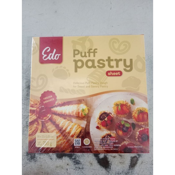 

Puff pastry Edo 750 gram