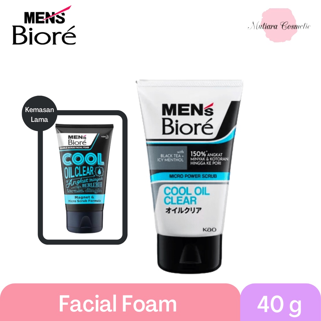 Jual Biore Men S Facial Foam Cool Oil Clear G Shopee Indonesia