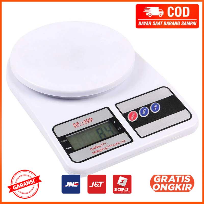 Timbangan Dapur Mini Digital Scale 10kg Akurasi 1g SF400