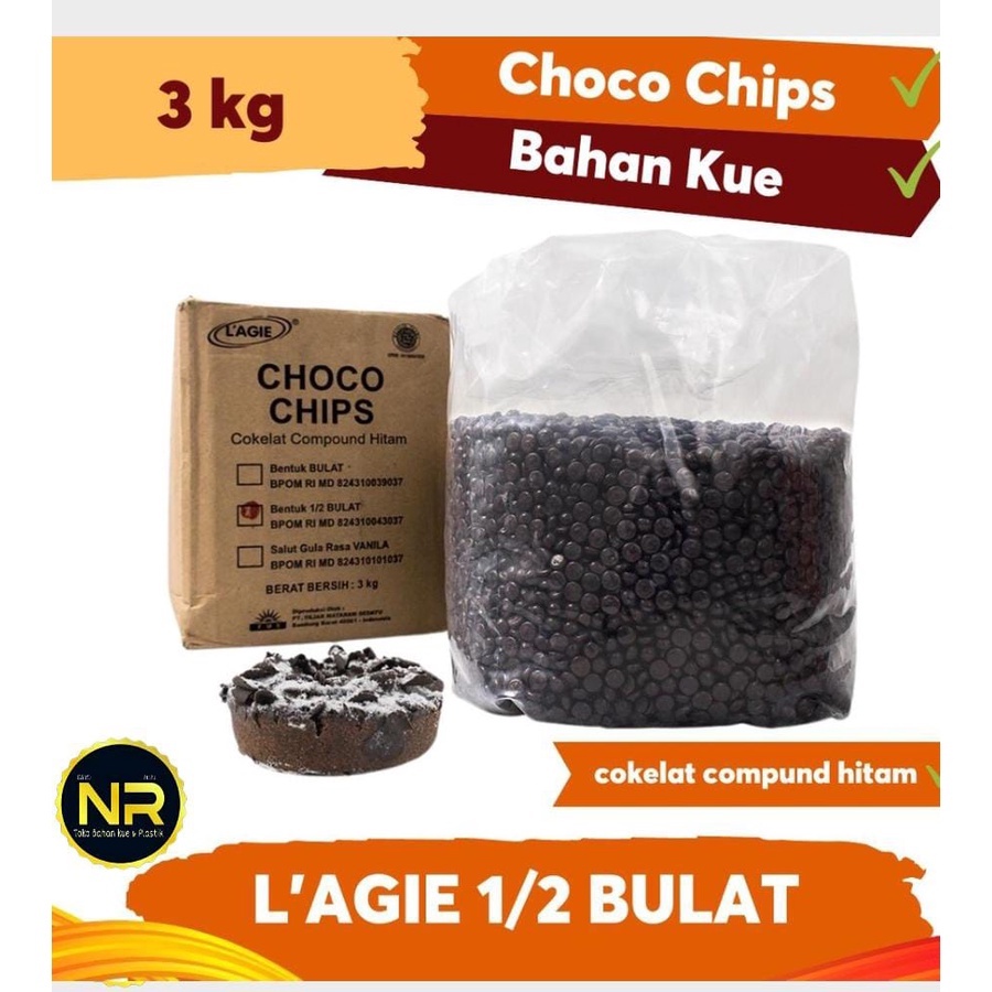 

cococip 250g / cocochip repack coklat warna