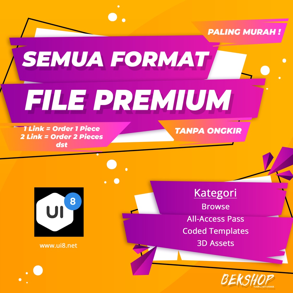 Jasa Download UI8 UI 8 UI Kit Tanpa Ongkir