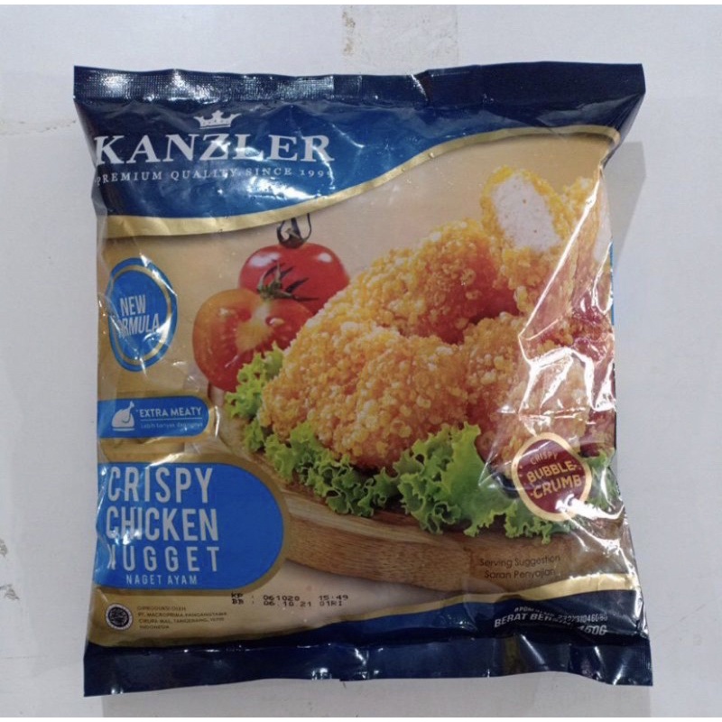 

KANZLER Chicken Nugget Crispy 450gr