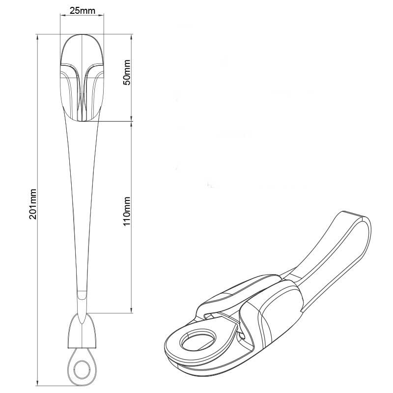 Klip Penjepit Kabel Data / Headset Multifungsi Bahan Silikon Untuk Dapur / Kamar Mandi