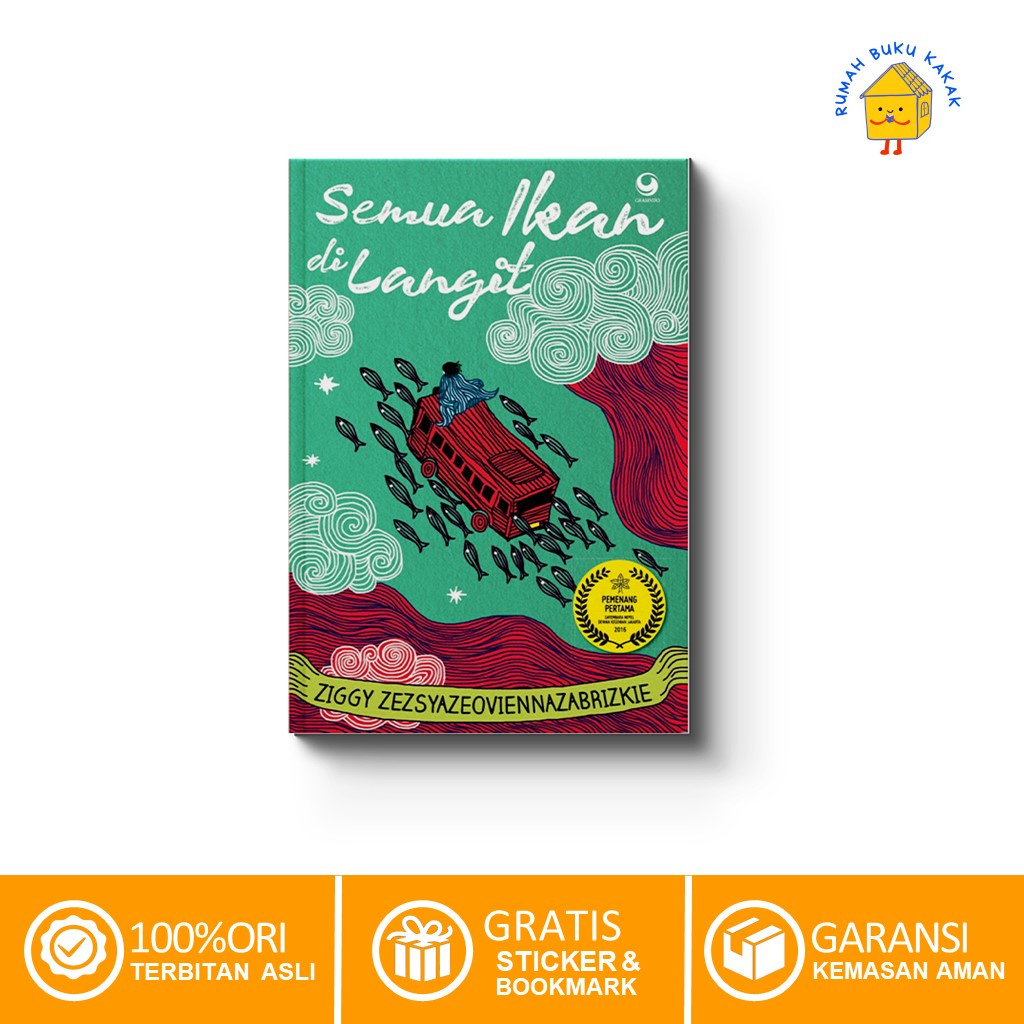 Jual Buku Semua Ikan Di Langit (Edisi Revisi) (Gramedia) - Novel ...