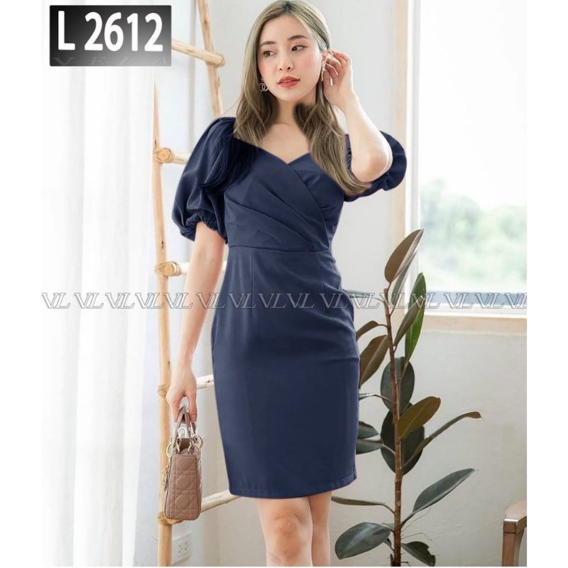 Classy Mini Dress Bodycone Korean Style