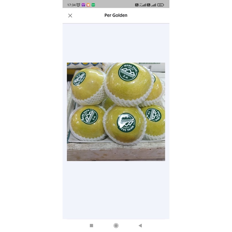 

Buah Pear Golden Manis 1kg